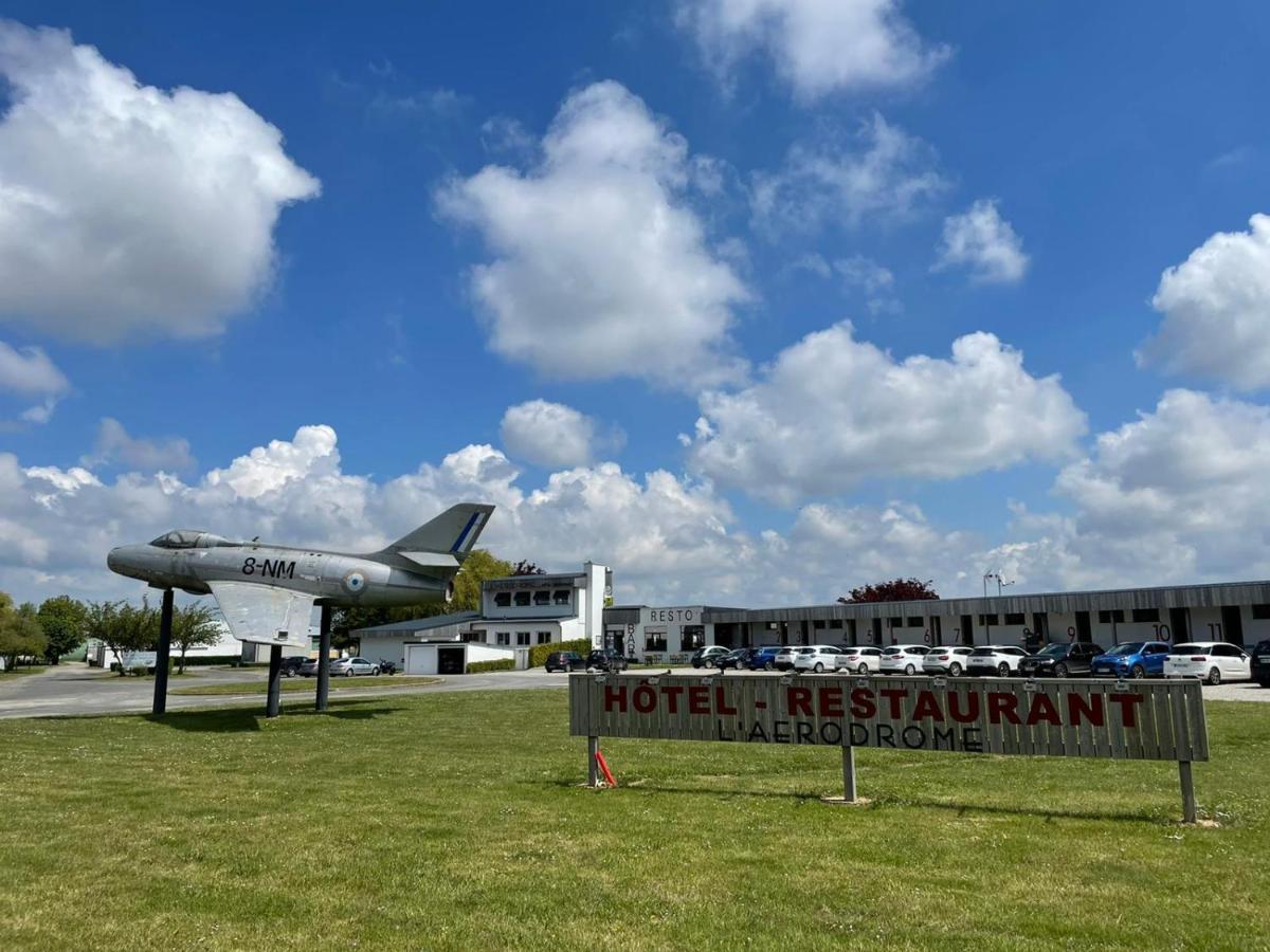 Logis Hotel & Restaurant De L'Aerodrome De La Baie De Somme Buigny-Saint-Maclou Kültér fotó